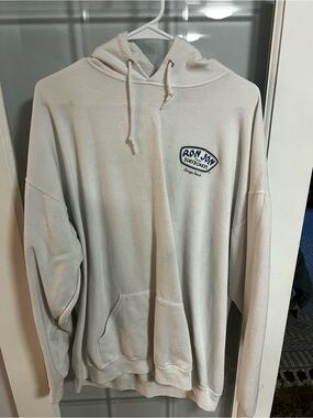 Ron Jon Surf Shop White Pullover Hoodie